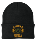 CP90 Cuff Beanie-Black 2 embroidered