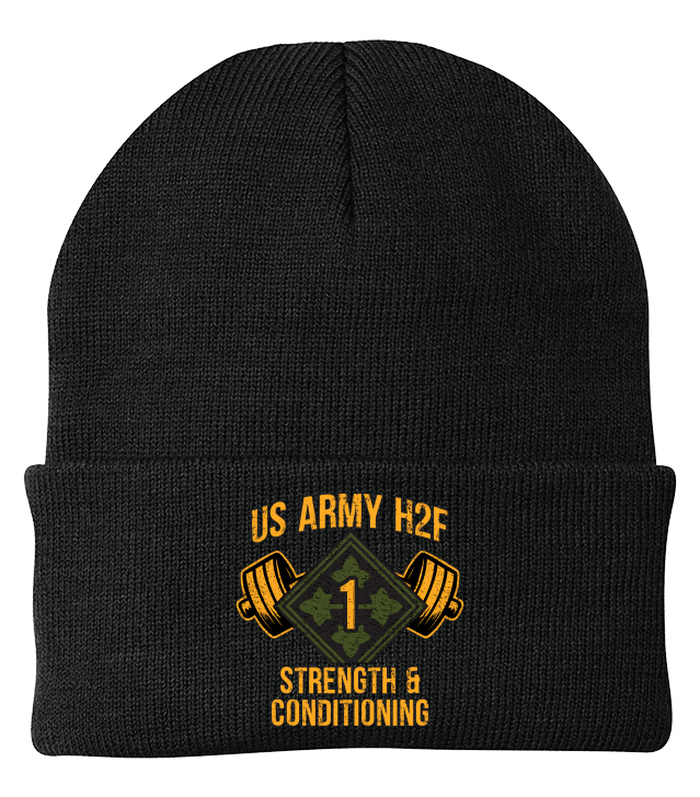 CP90 Cuff Beanie-Black 2 embroidered