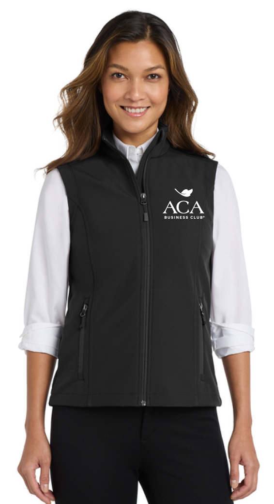 L325 Port Authority® Core Soft Shell Vest. - Ladies Cut