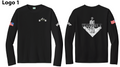 2Wranglers: Logo 1 Cowboy long sleeve t-shirt