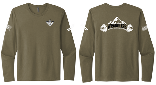 2Wranglers: Logo 2 H2F Mntn long sleeve t-shirt