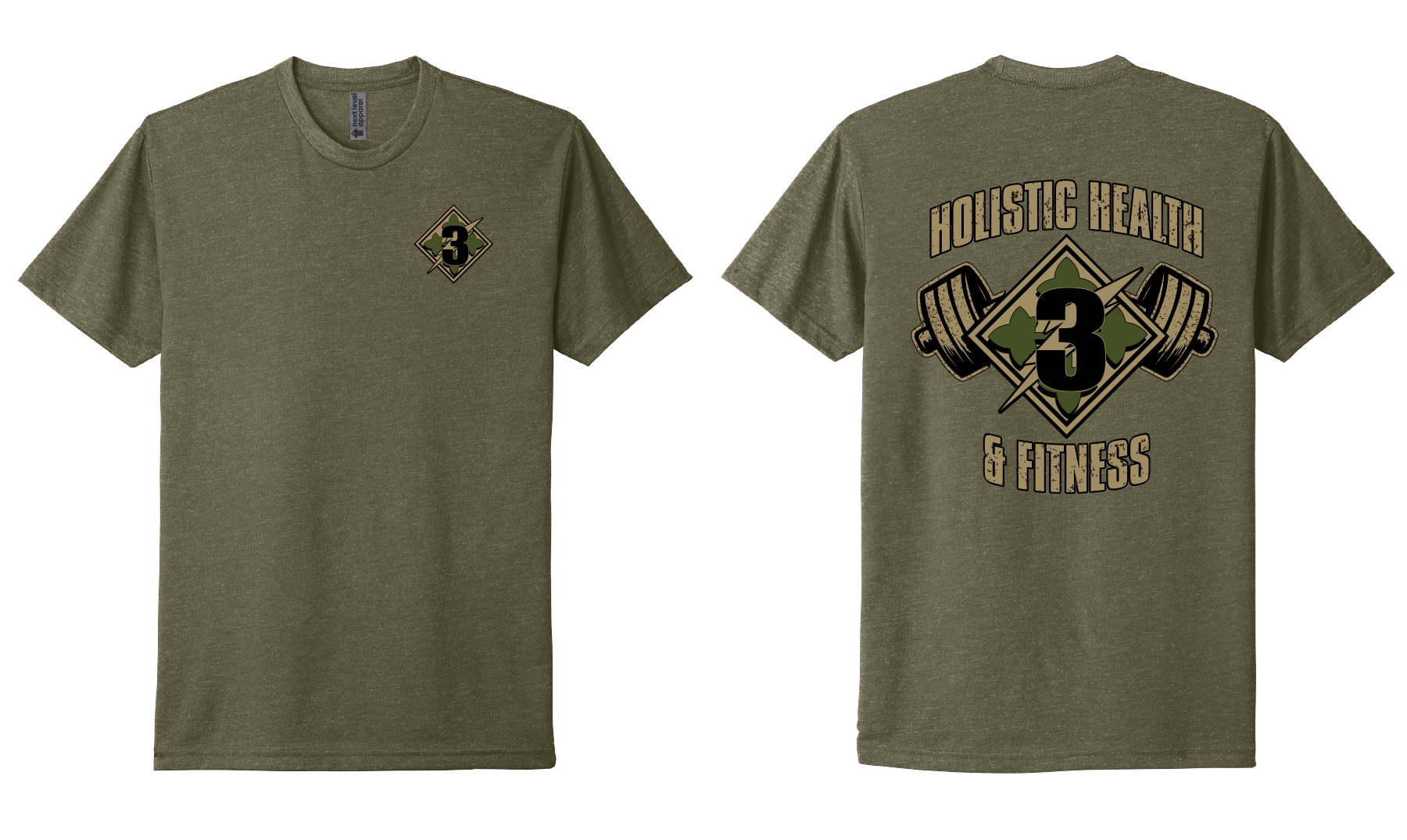 H2F 3BDE Short sleeve CVC blend t-shirt XS-4XL NL6210