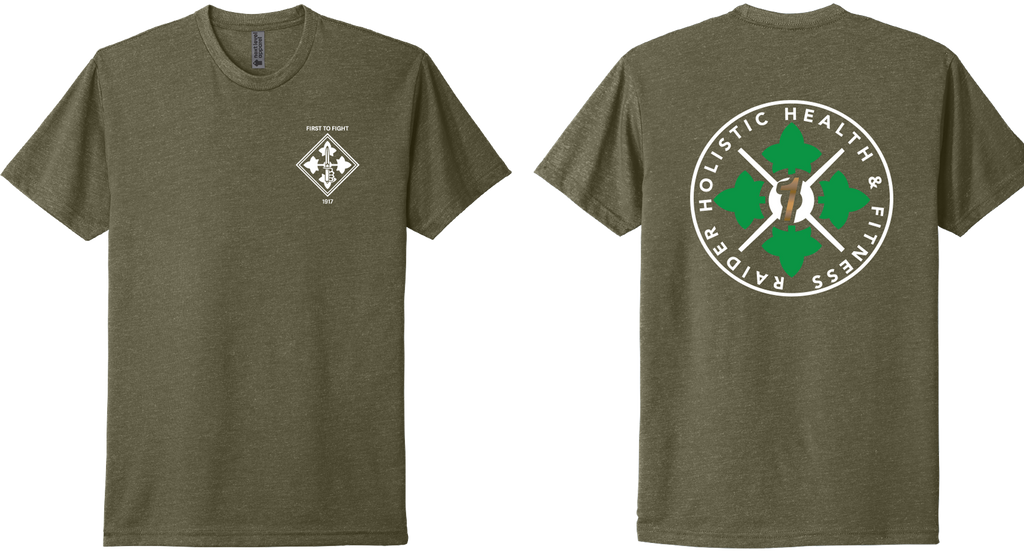 H2F 1BDE logo 1 Short sleeve CVC blend-shirt XS-4XL