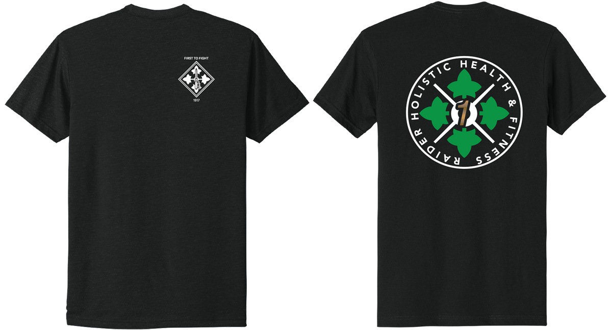 H2F 1BDE logo 1 Short sleeve CVC blend-shirt XS-4XL