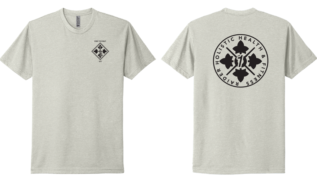 H2F 1BDE logo 1 Short sleeve CVC blend-shirt XS-4XL