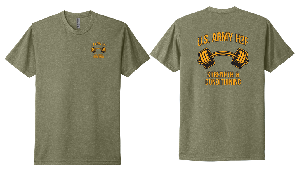 H2F U.S. Army Short sleeve CVC blend-shirt XS-4XL
