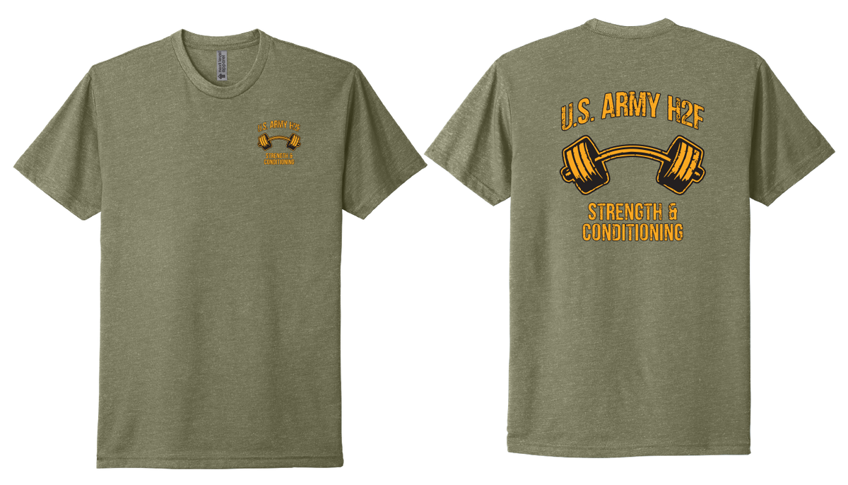 H2F U.S. Army Short sleeve CVC blend-shirt XS-4XL