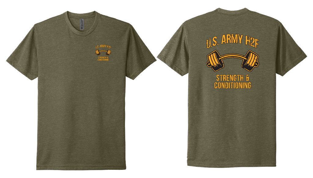 H2F U.S. Army Short sleeve CVC blend-shirt XS-4XL