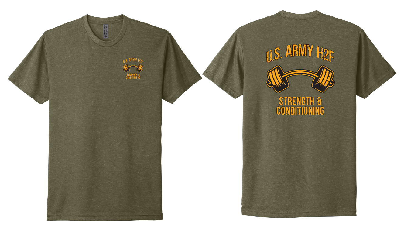 H2F U.S. Army Short sleeve CVC blend-shirt XS-4XL