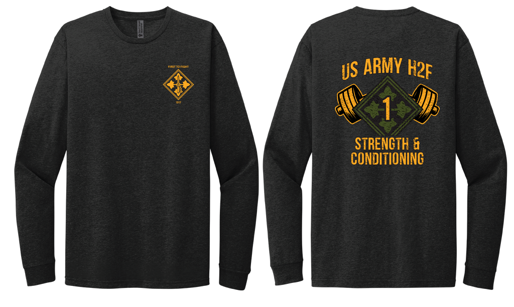 H2F 1BDE logo 2 Long sleeve CVC blend t-shirt XS-4XL