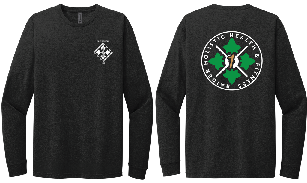 H2F 1BDE logo 1 Long sleeve CVC blend-shirt XS-4XL