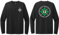 H2F 1BDE logo 1 Long sleeve CVC blend-shirt XS-4XL