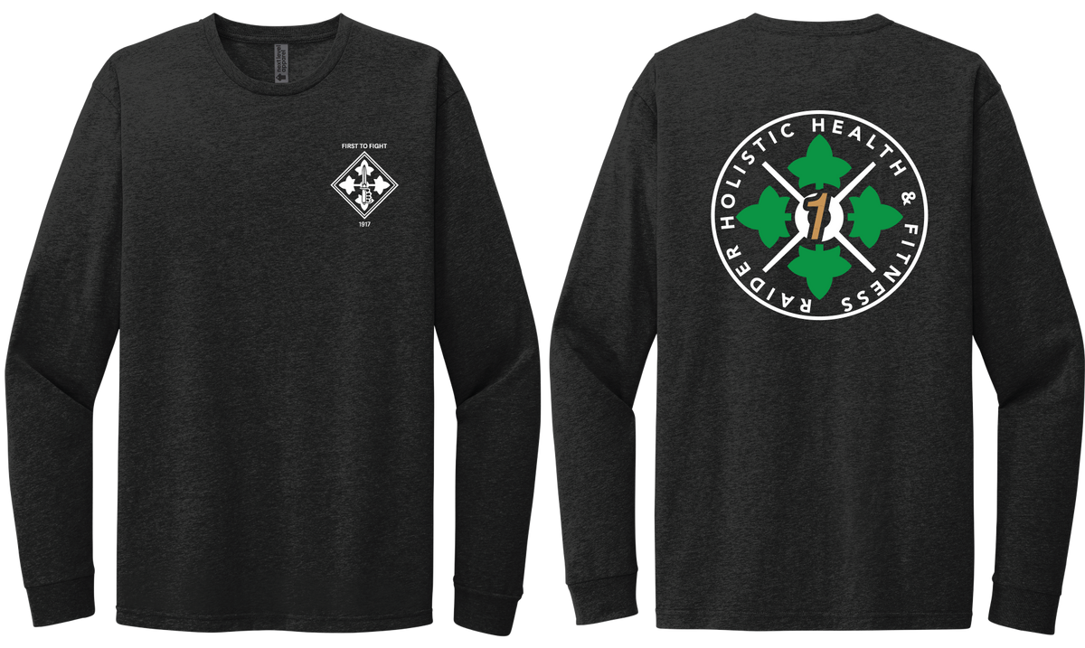 H2F 1BDE logo 1 Long sleeve CVC blend-shirt XS-4XL