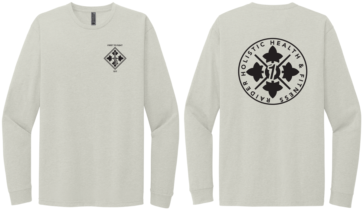H2F 1BDE logo 1 Long sleeve CVC blend-shirt XS-4XL