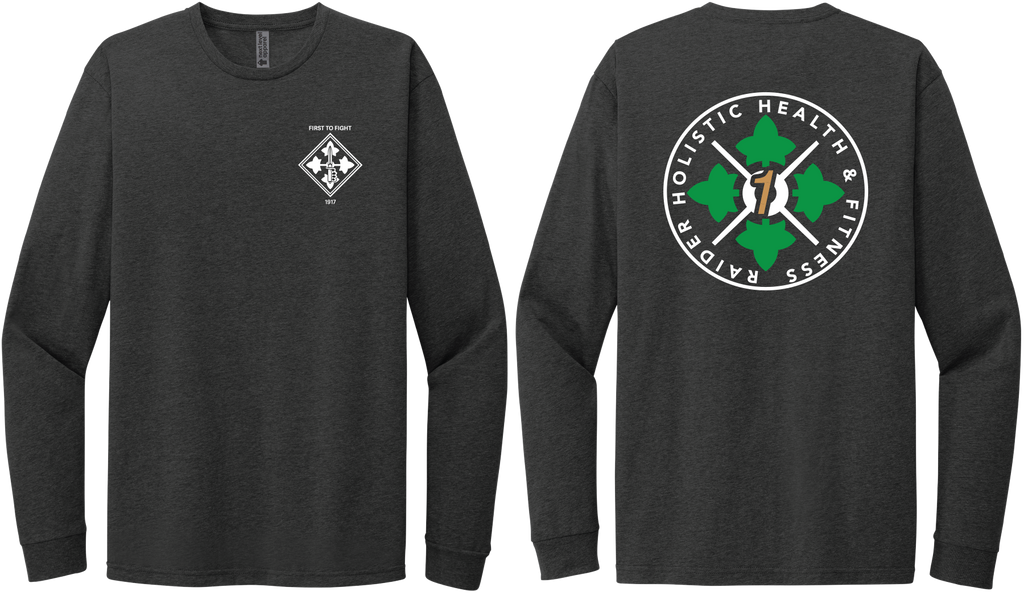 H2F 1BDE logo 1 Long sleeve CVC blend-shirt XS-4XL