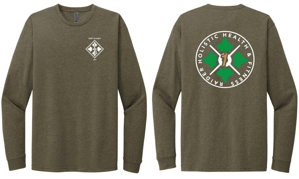 H2F 1BDE logo 1 Long sleeve CVC blend-shirt XS-4XL