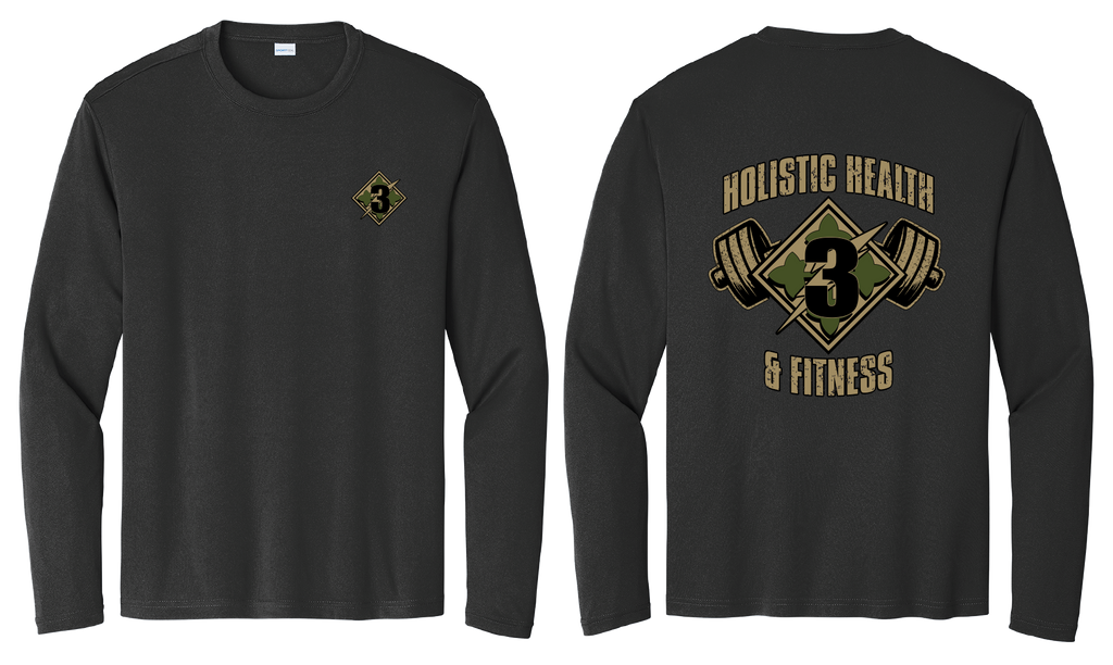 H2F 3BDE Long sleeve moisture wicking t-shirt XS-4XL.  PC380LS