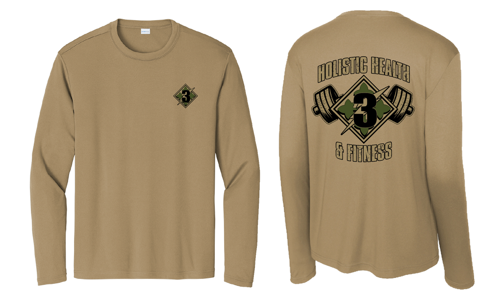 H2F 3BDE Long sleeve moisture wicking t-shirt XS-4XL.  PC380LS