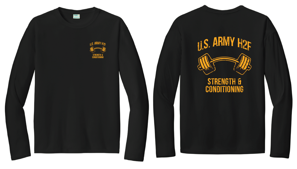 H2F U.S. Army Long sleeve moisture wicking t-shirt XS-4XL