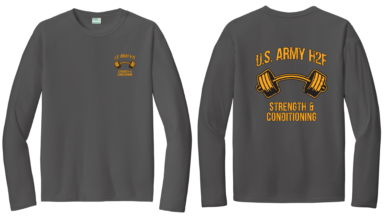 H2F U.S. Army Long sleeve moisture wicking t-shirt XS-4XL