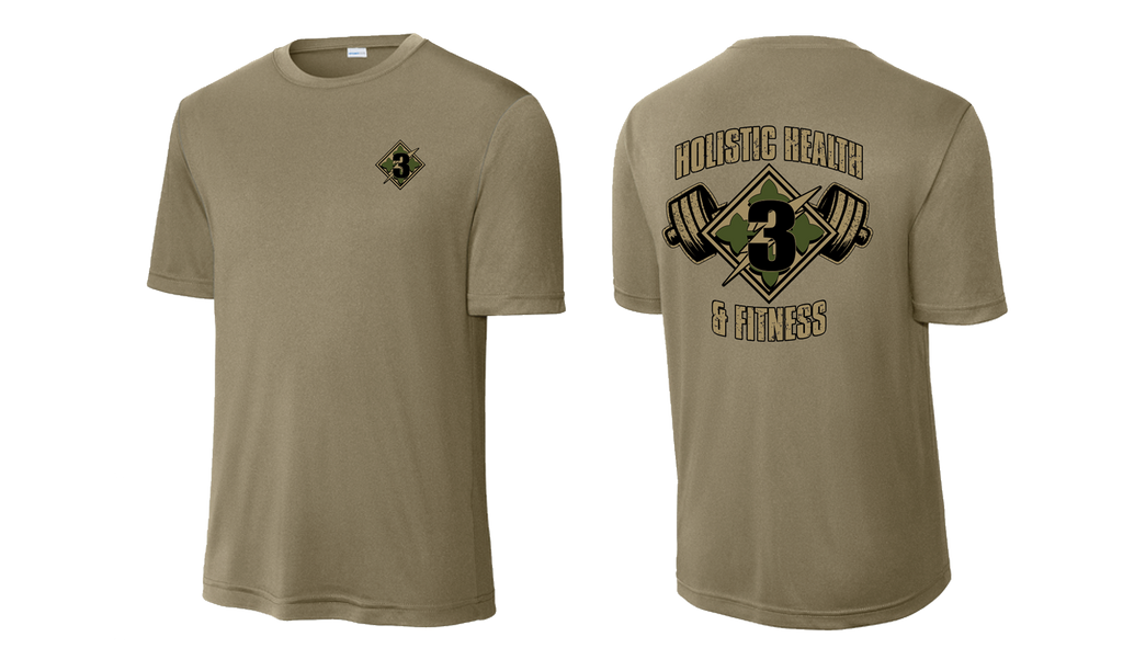 H2F 3BDE Short sleeve moisture wicking t-shirt XS-4XL. PC380