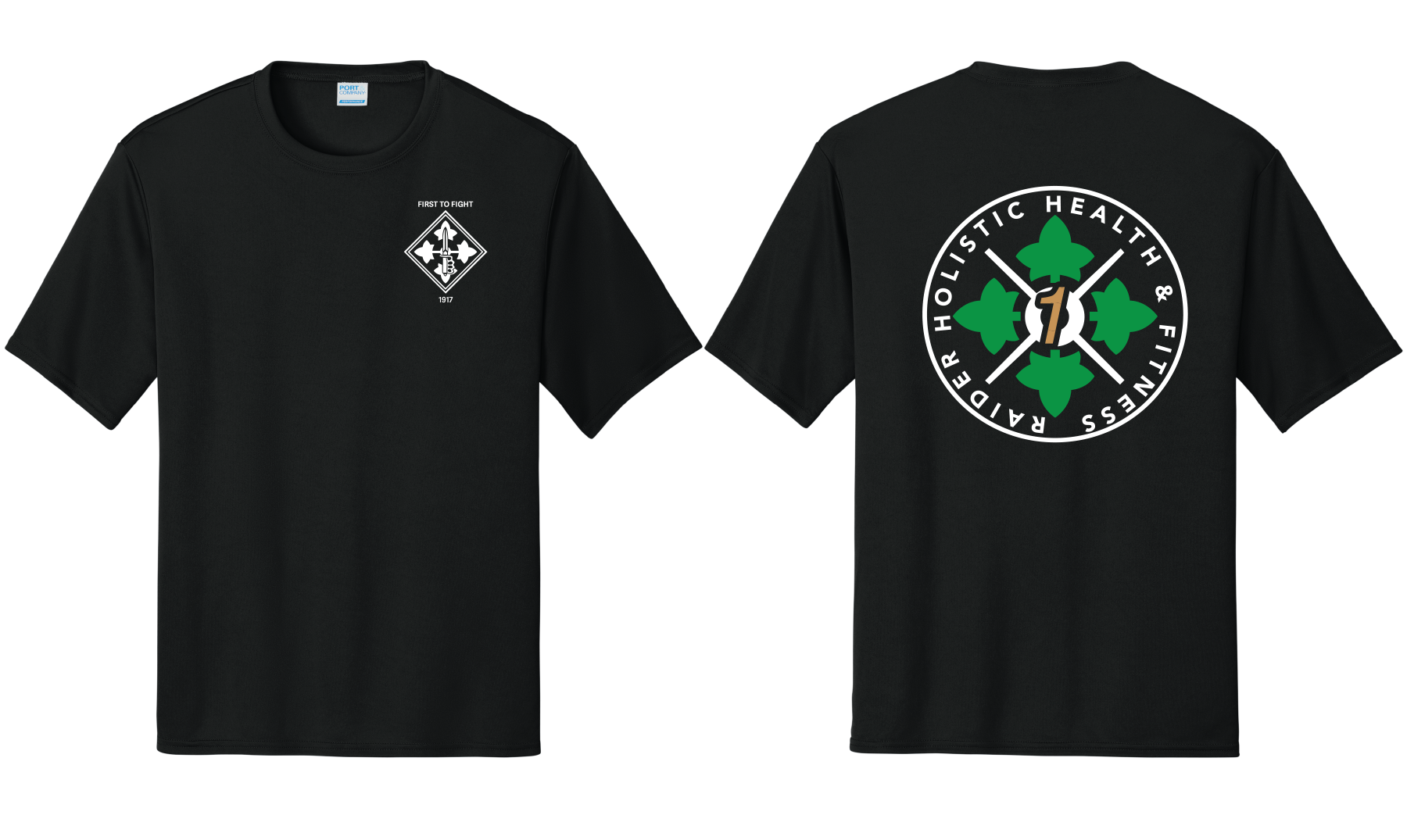 H2F 1BDE  logo 1 Short sleeve moisture wicking t-shirt XS-2XL