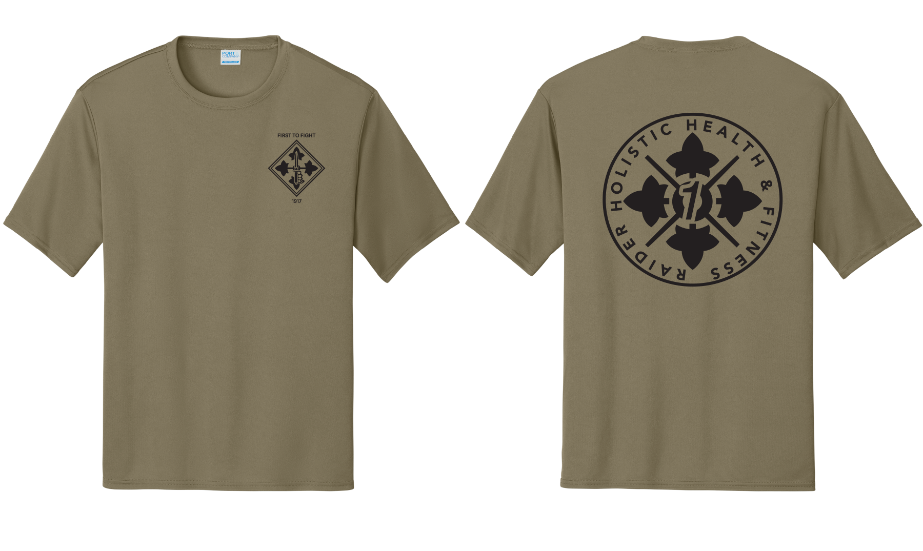 H2F 1BDE  logo 1 Short sleeve moisture wicking t-shirt XS-2XL