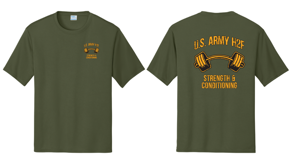 H2F U.S. Army Short sleeve moisture wicking t-shirt XS-4XL