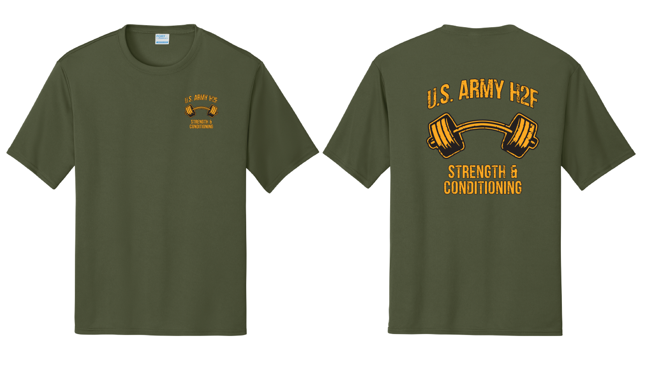 H2F U.S. Army Short sleeve moisture wicking t-shirt XS-4XL