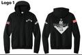6Wranglers: Logo 1 Cowboy Hoodie