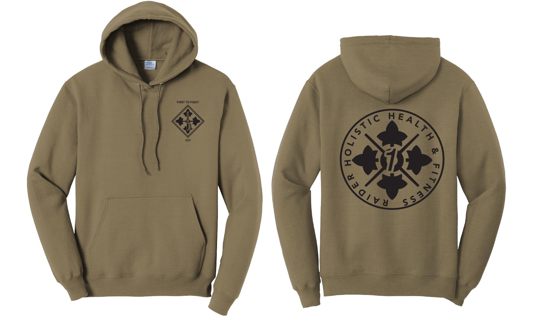 H2F 1BDE logo 1 Hoodie  S-4XL