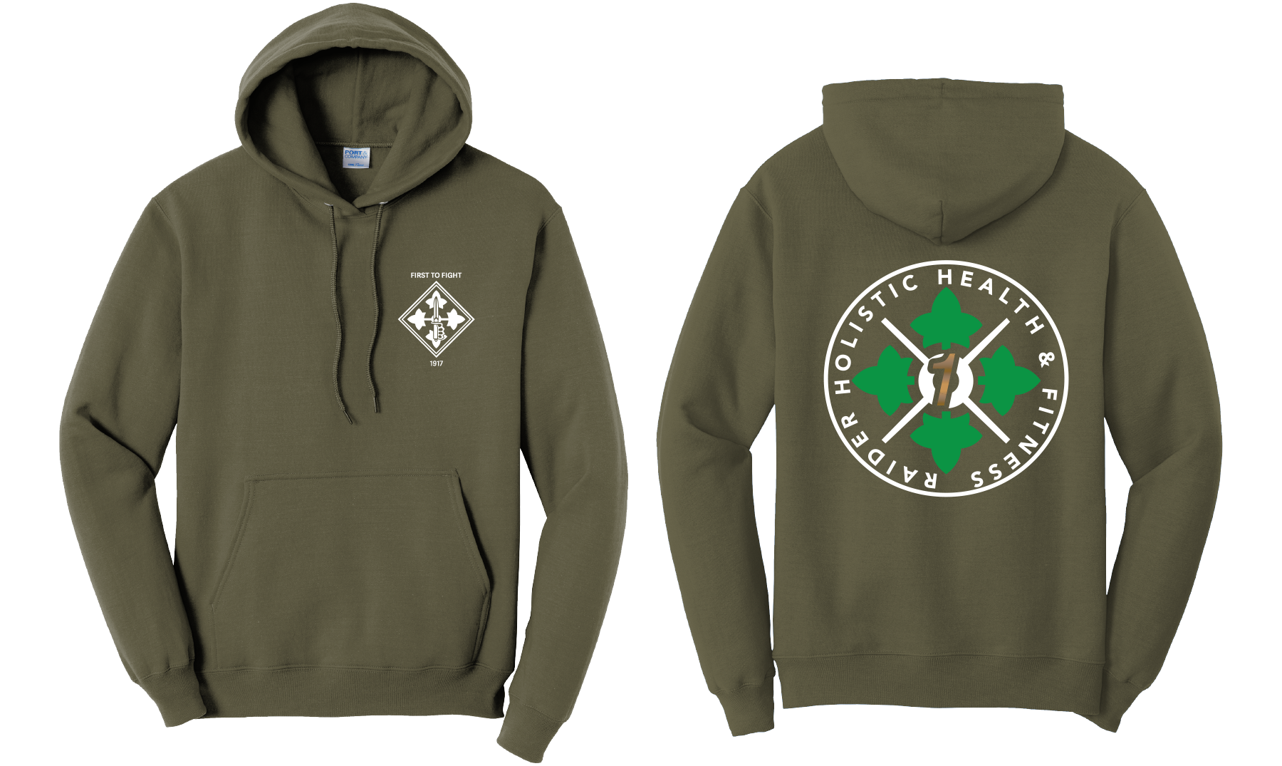 H2F 1BDE logo 1 Hoodie  S-4XL