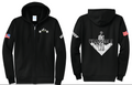 7Wranglers: Logo 1 Cowboy Full Zip Hoodie