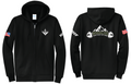 7Wranglers: Logo 2 H2F Mntn Full Zip Hoodie