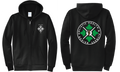 H2F 1BDE LOGO 1 Full Zip Hoodie  S-4XL