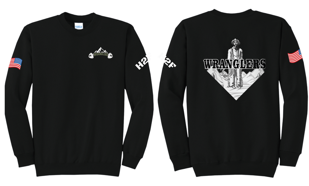 5Wranglers: Logo 1 Cowboy Crewneck sweatshirt