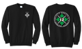 H2F 1BDE logo 1 Crewneck Sweatshirt  S-4XL Black