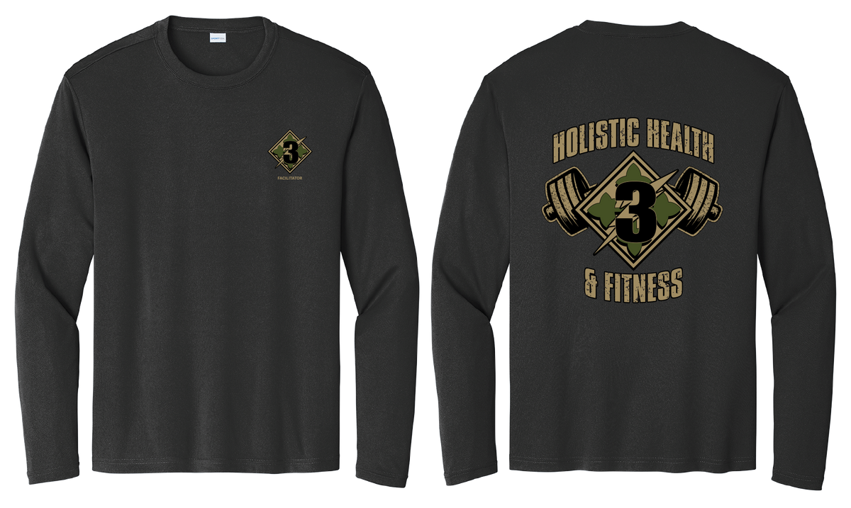 fac H2F 3BDE Long sleeve moisture wicking t-shirt XS-4XL.  PC380LS