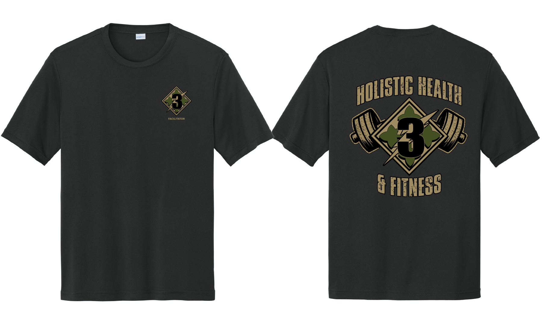fac H2F 3BDE Short sleeve moisture wicking t-shirt XS-4XL. PC380